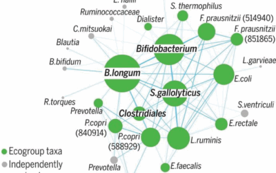 A sparse covarying unit that describes healthy and impaired human gut microbiota development